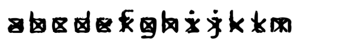 Computer Typewriter SVG Cross FONT