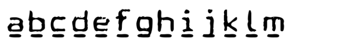 Computer Typewriter SVG Under FONT