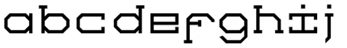 Comtype Bold Font LOWERCASE