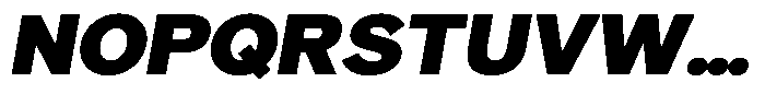 Comucan Bold Italic Font UPPERCASE