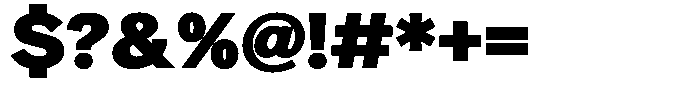 Comucan Bold Font OTHER CHARS