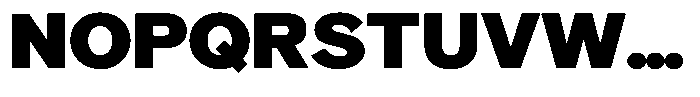 Comucan Bold Font UPPERCASE