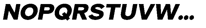 Comucan Italic Font UPPERCASE