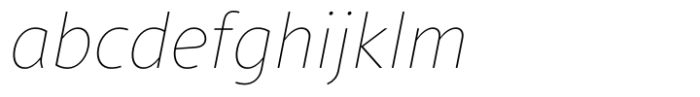 Conamore Thin Italic FONT