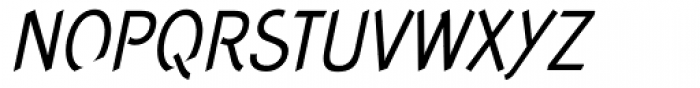 Concept Sans Condensed Italic Font UPPERCASE