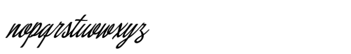 Concepts Script Font LOWERCASE