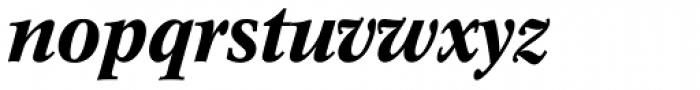 Concorde BQ Medium Italic Font LOWERCASE