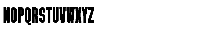 Condeq Font UPPERCASE