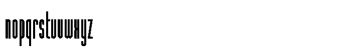 Condessia Black Font LOWERCASE