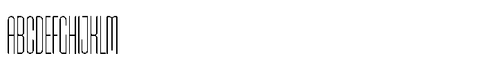 Condessia Extra Light Font UPPERCASE
