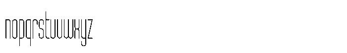 Condessia Extra Light Font LOWERCASE