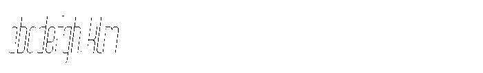 Condessia Hairline Oblique FONT