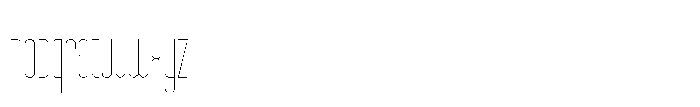 Condessia Hairline Font LOWERCASE