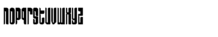 Condestro Regular Font LOWERCASE