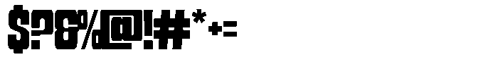 Condexa Bold Font OTHER CHARS