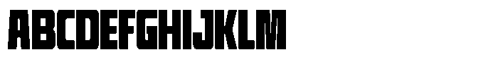 Condexa Bold Font UPPERCASE