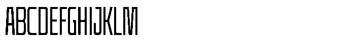Condexa Extra Light Font UPPERCASE