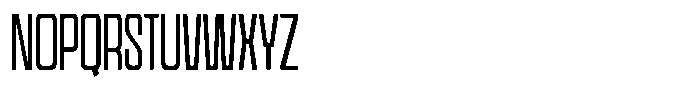 Condexa Extra Light Font UPPERCASE
