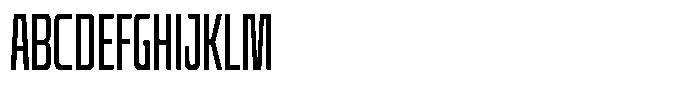 Condexa Light Font UPPERCASE