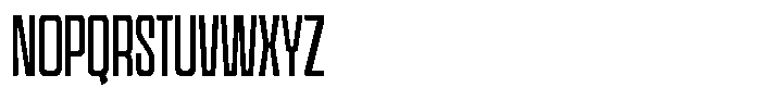 Condexa Light Font UPPERCASE