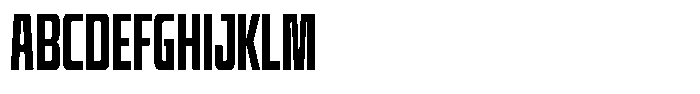 Condexa Medium Font UPPERCASE