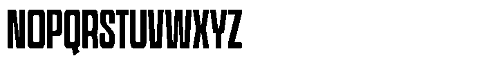 Condexa Medium Font UPPERCASE