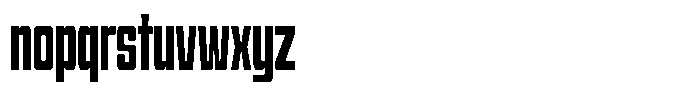 Condexa Medium Font LOWERCASE