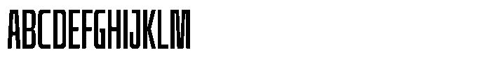 Condexa Regular Font UPPERCASE