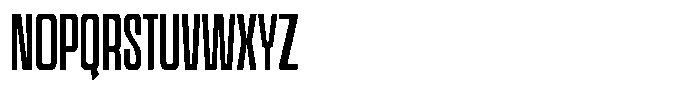 Condexa Regular Font UPPERCASE