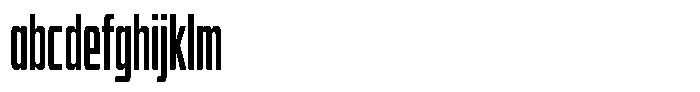 Condexa Regular FONT
