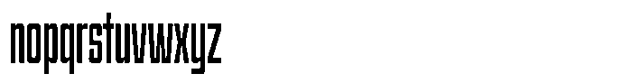 Condexa Regular Font LOWERCASE