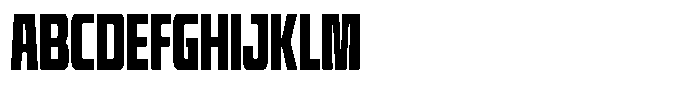 Condexa Semi Bold Font UPPERCASE