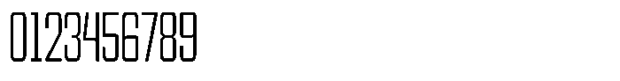 Condexa Thin Font OTHER CHARS