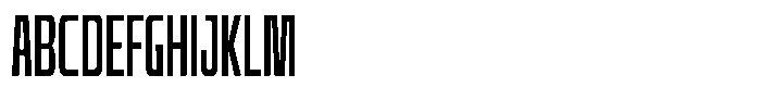 Condexa Variable Regular Font UPPERCASE