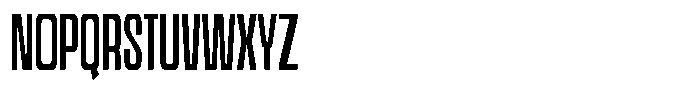Condexa Variable Regular Font UPPERCASE