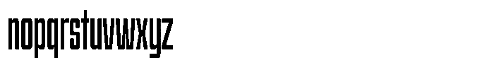 Condexa Variable Regular Font LOWERCASE
