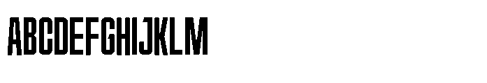 Condura Font UPPERCASE