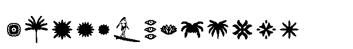 Conega Conega Icon Font UPPERCASE