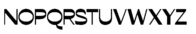 Conega Conega Regular Font UPPERCASE