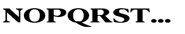 Confirm Serif Black Expanded Font UPPERCASE