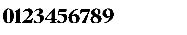 Confirm Serif Black Font OTHER CHARS
