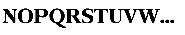 Confirm Serif Black Font UPPERCASE