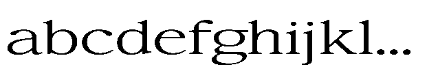 Confirm Serif Expanded FONT