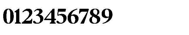 Confirm Serif Extra Bold Font OTHER CHARS