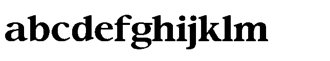 Confirm Serif Extra Bold FONT