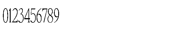 Confirm Serif Light Condensed Font OTHER CHARS