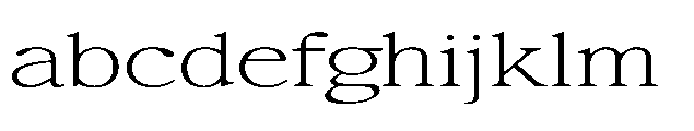 Confirm Serif Light Expanded FONT