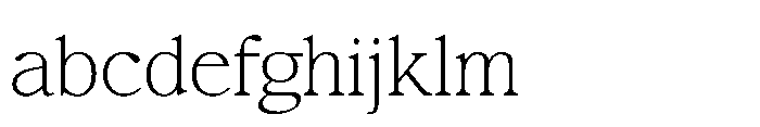 Confirm Serif Light FONT