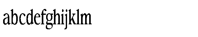Confirm Serif Semi Bold Condensed FONT