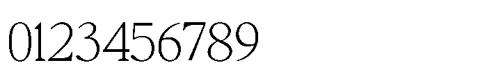 Confirm Serif Variable Light Font OTHER CHARS